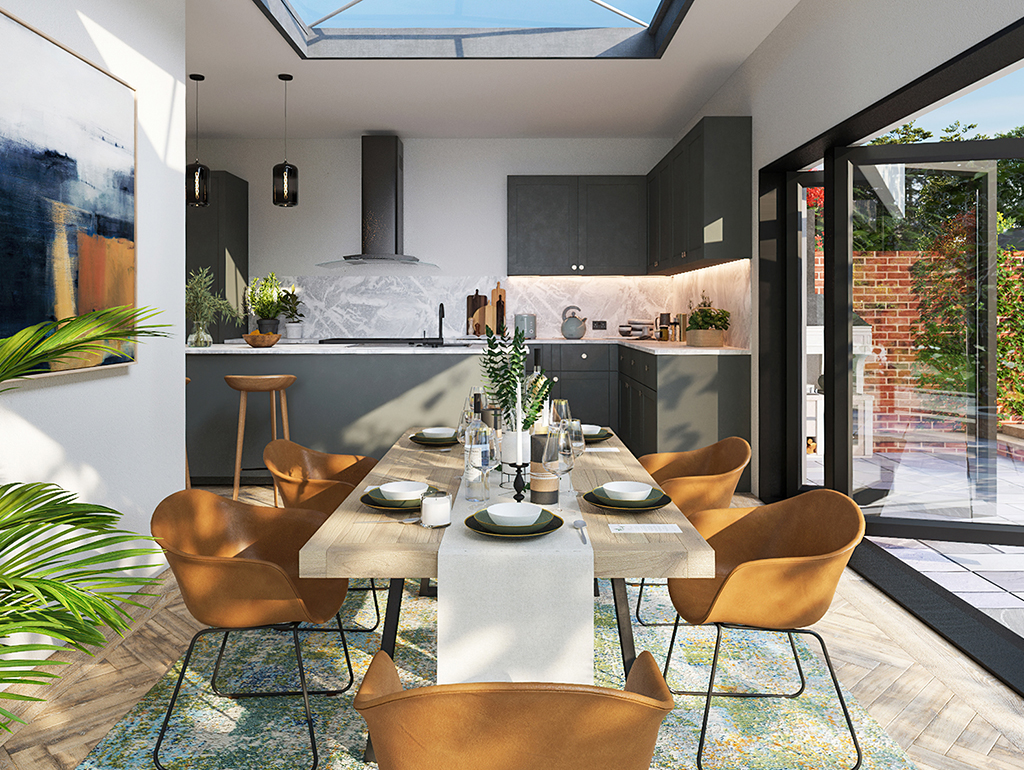 Kitchen CGI Image